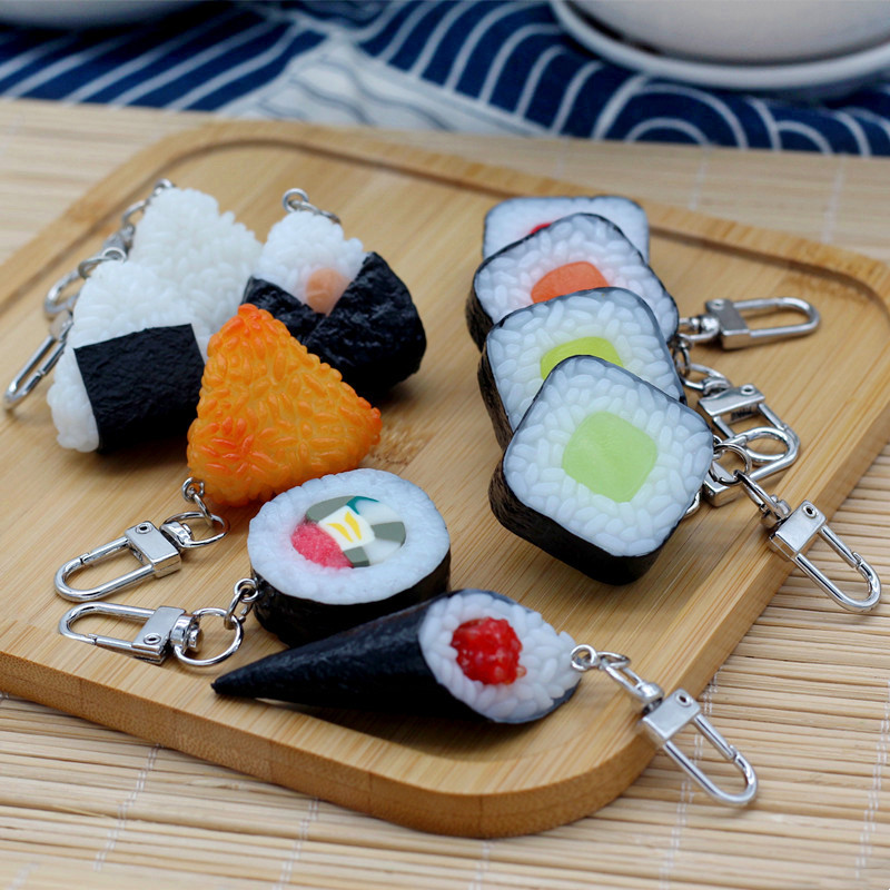 Seaweed Snack - Simüle Gıda Kolye PVC Deniz Yosunu