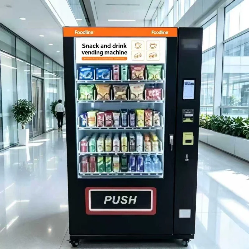 Food Snacks Drinks - Foodline Combo Atıştırmalık ve İçecek Otomatı
