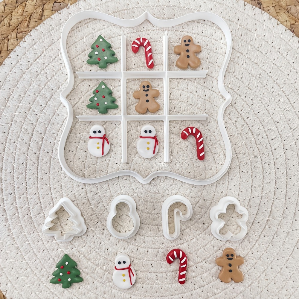 Cookies Pack - 6 adet Noel Tic Tac Toe