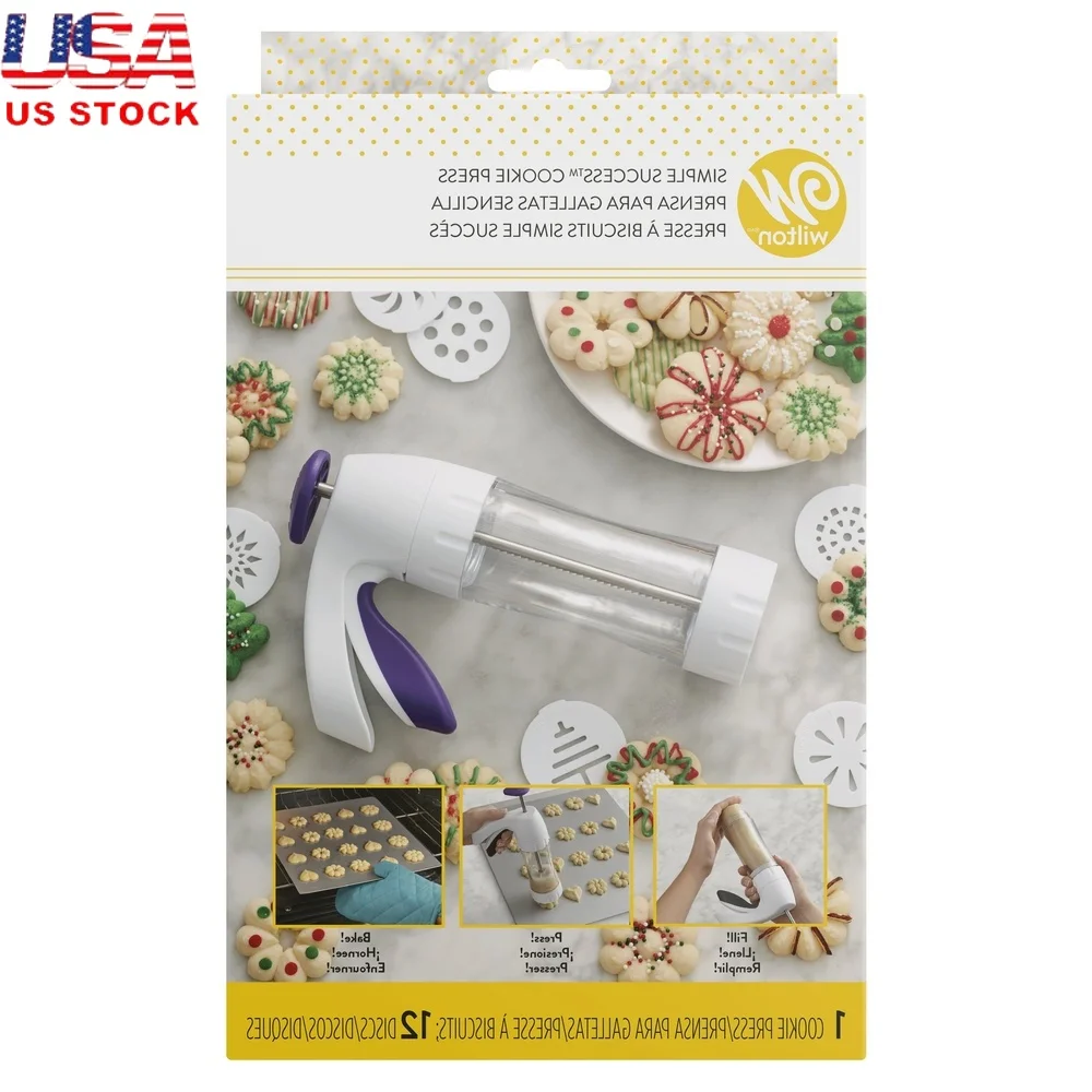 Cookies Pack - Ergonomik Kurabiye Presi 13 Parçalı Set