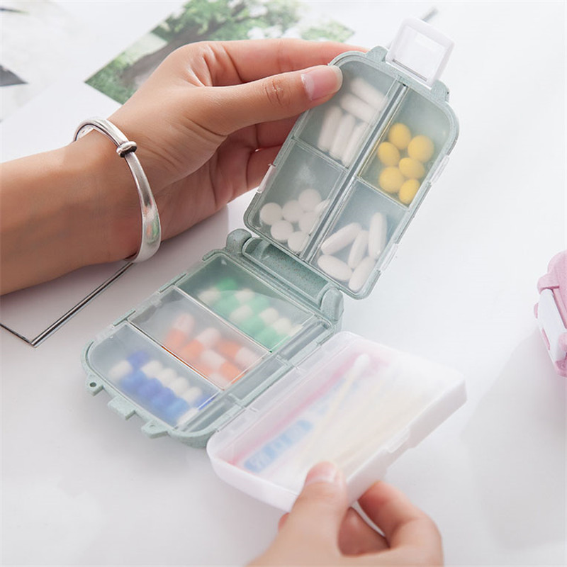 Seaweed Snack - Haftalık Hap Kutusu 8 Izgaralar Ilaç