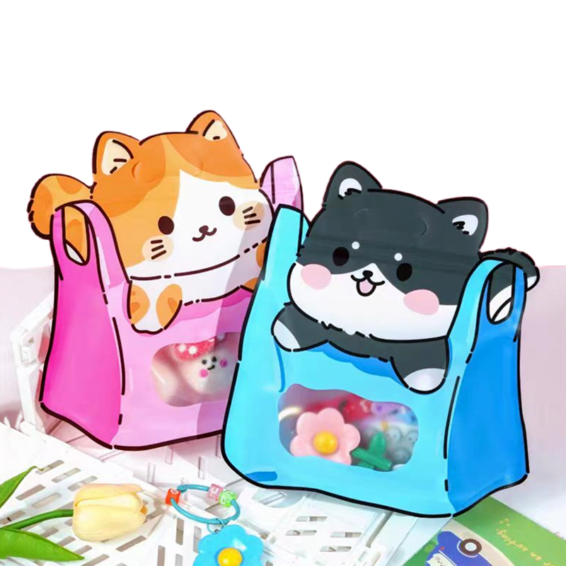 Chocolate Snack - Karikatür Kendinden Sızdırmazlık Aperatif Çanta Buzlu