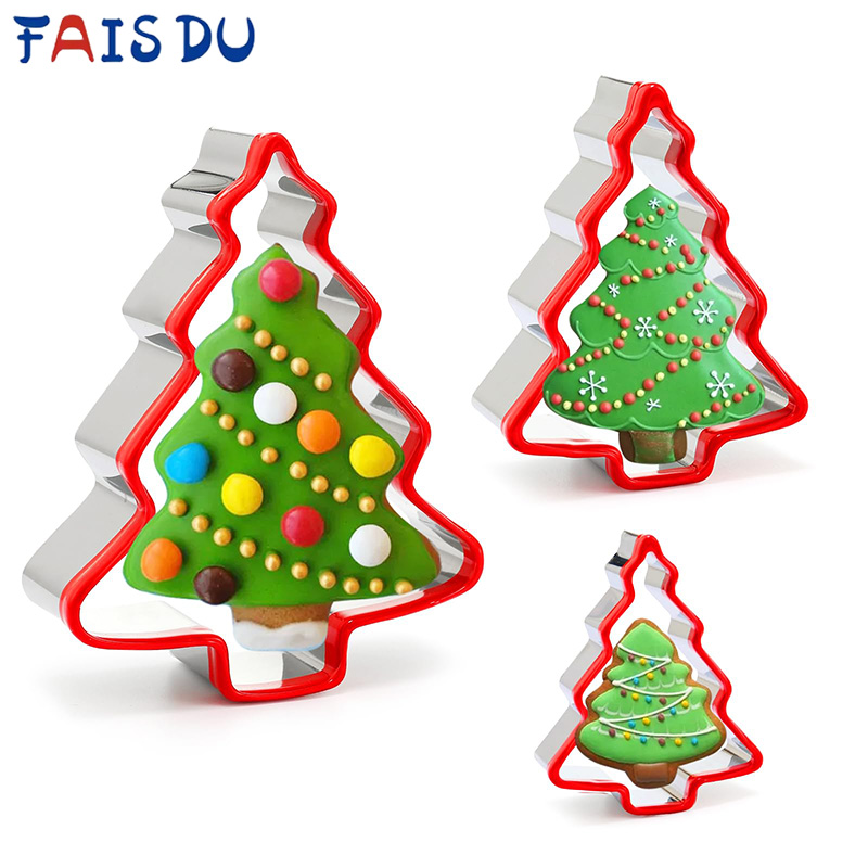 Cookies Pack - FAIS DU 3'lü Noel Ağacı Kurabiye