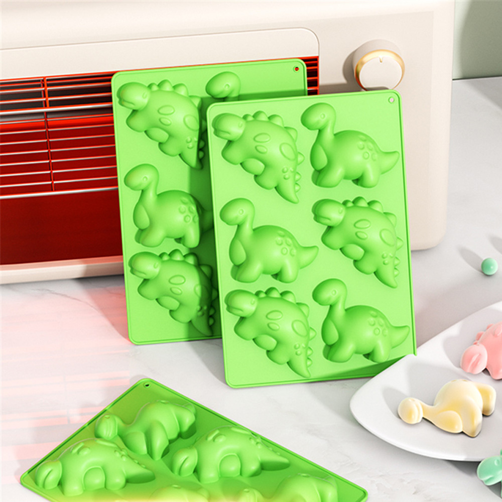 Gummy Candy - Dinozor Silikon Kek Kalıbı Çikolata Sakızları
