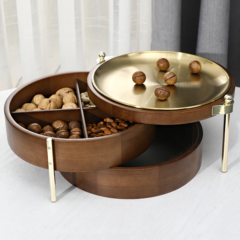 Dried Fruit - Üç katlı kuru meyve tabağı, kuruyemiş