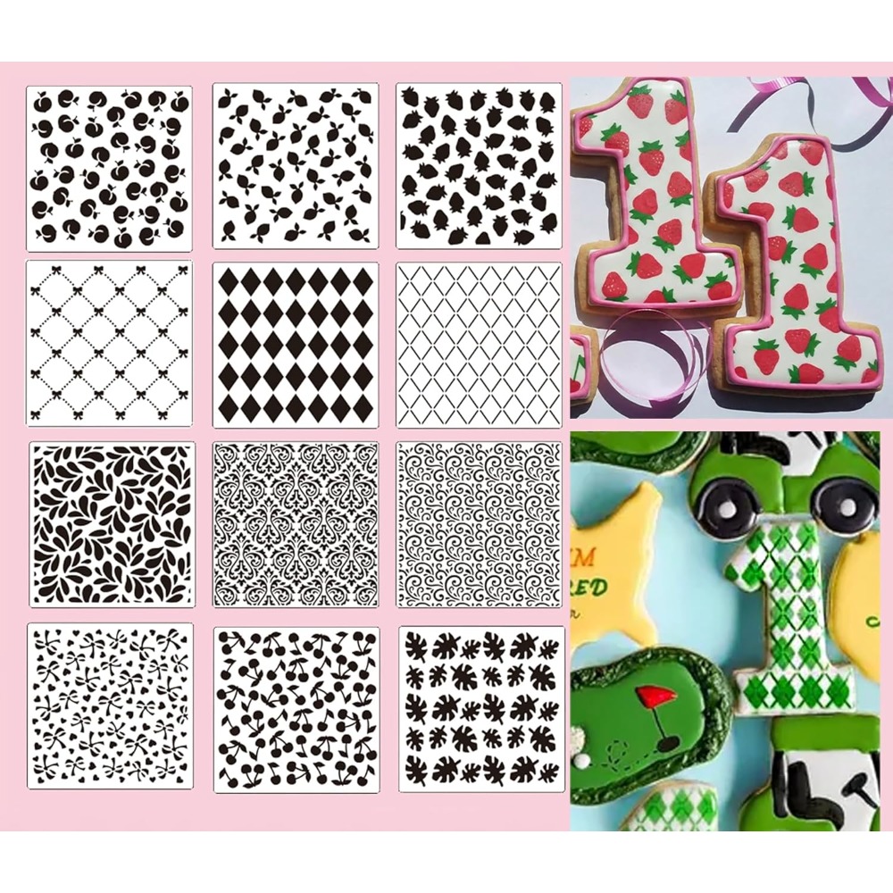 12'li Paket Kurabiye Şablon Se - Cookies Pack incelemesi ve fiyatı