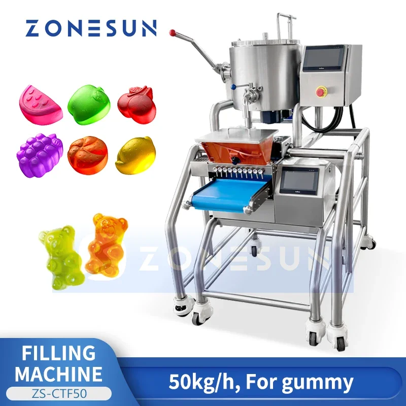 Zonesun Sıcak Sıvı Dolum Makin - Gummy Candy incelemesi ve fiyatı