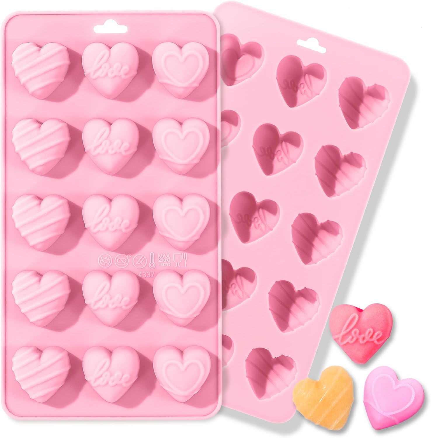 Kalp Silikon Kalıplar, Kalp Çi - Gummy Candy incelemesi ve fiyatı