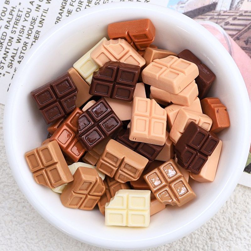 30 Adet Yeni Sevimli Reçine Ka - Chocolate Snack incelemesi ve fiyatı