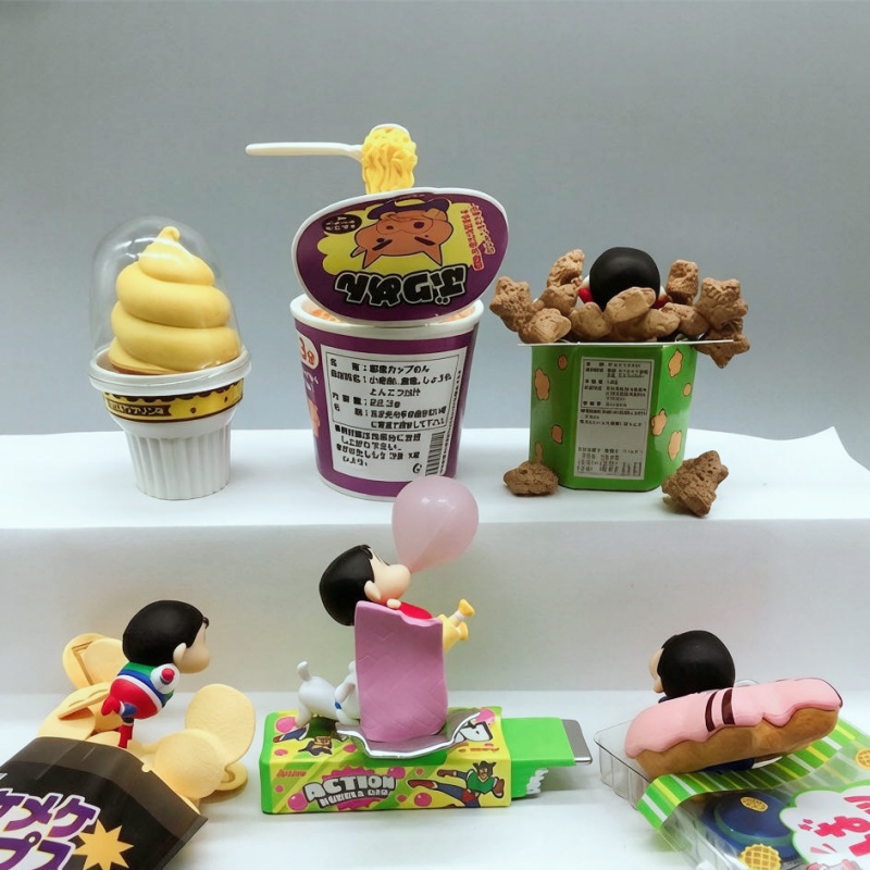Stokta Re-ment Crayon Shin-cha - Chocolate Snack incelemesi ve fiyatı