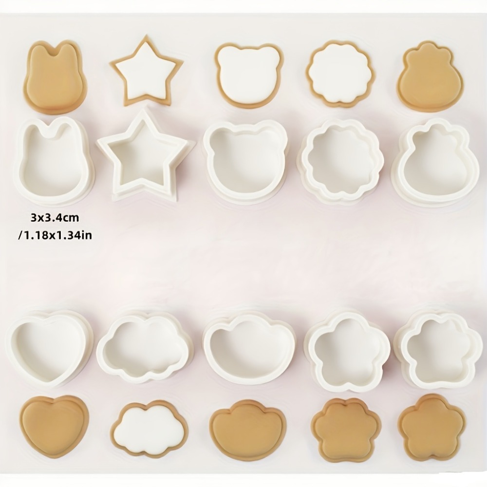 10'lu Kurabiye Bisküvi Kesici  - Cookies Pack incelemesi ve fiyatı