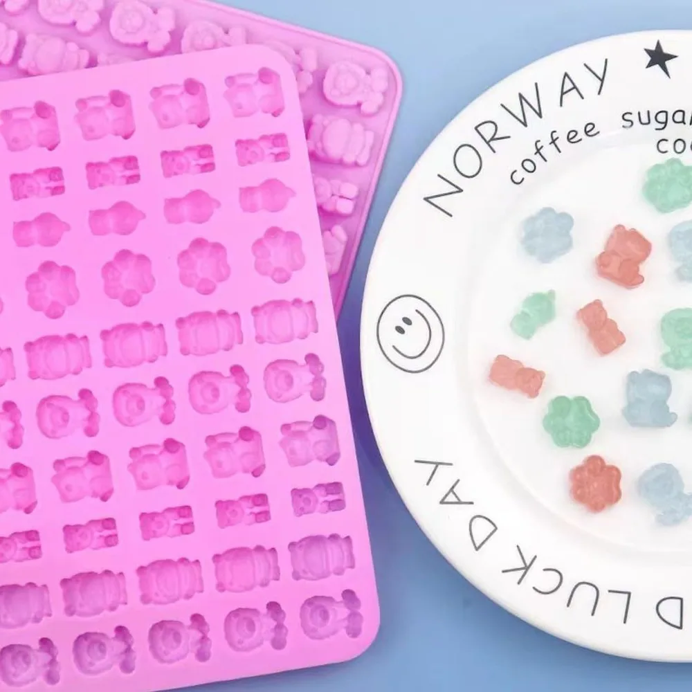 5 adet Şeker Silikon Kalıplar  - Gummy Candy incelemesi ve fiyatı